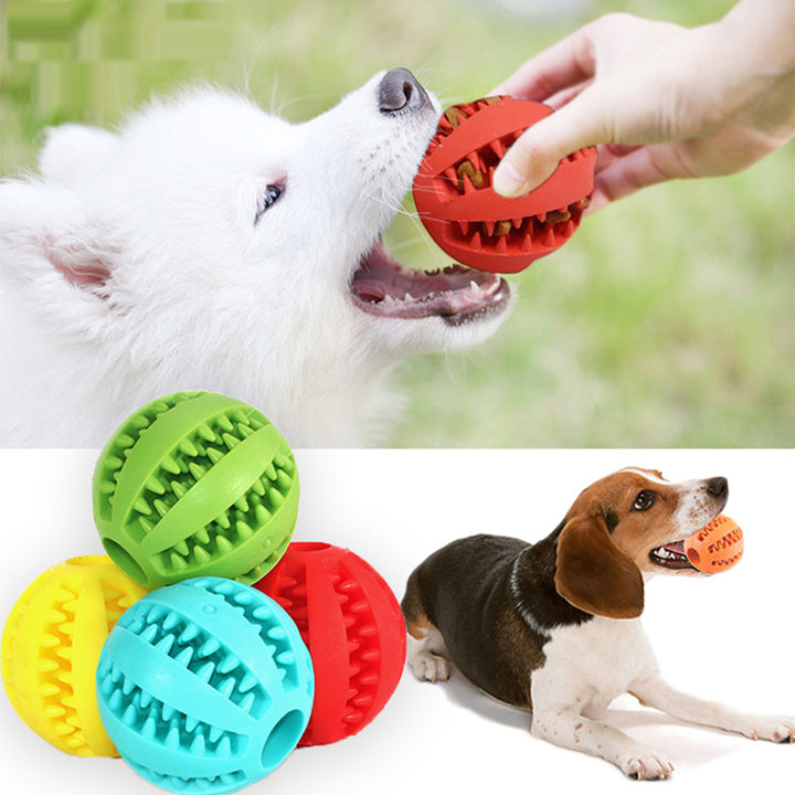 ElasChew Dog Toy- Pet Rubber Ball