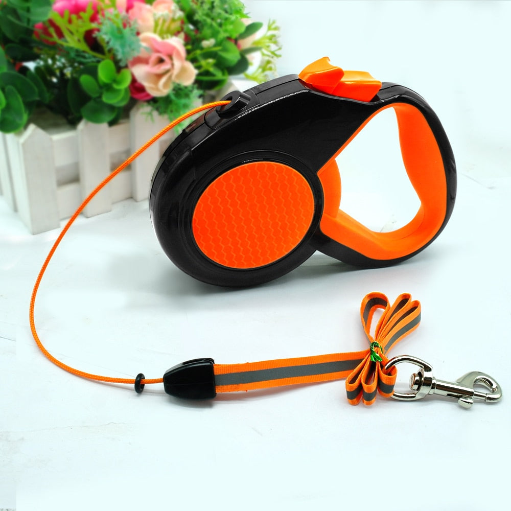 Dual Headed Pet Leashes with Flashlight