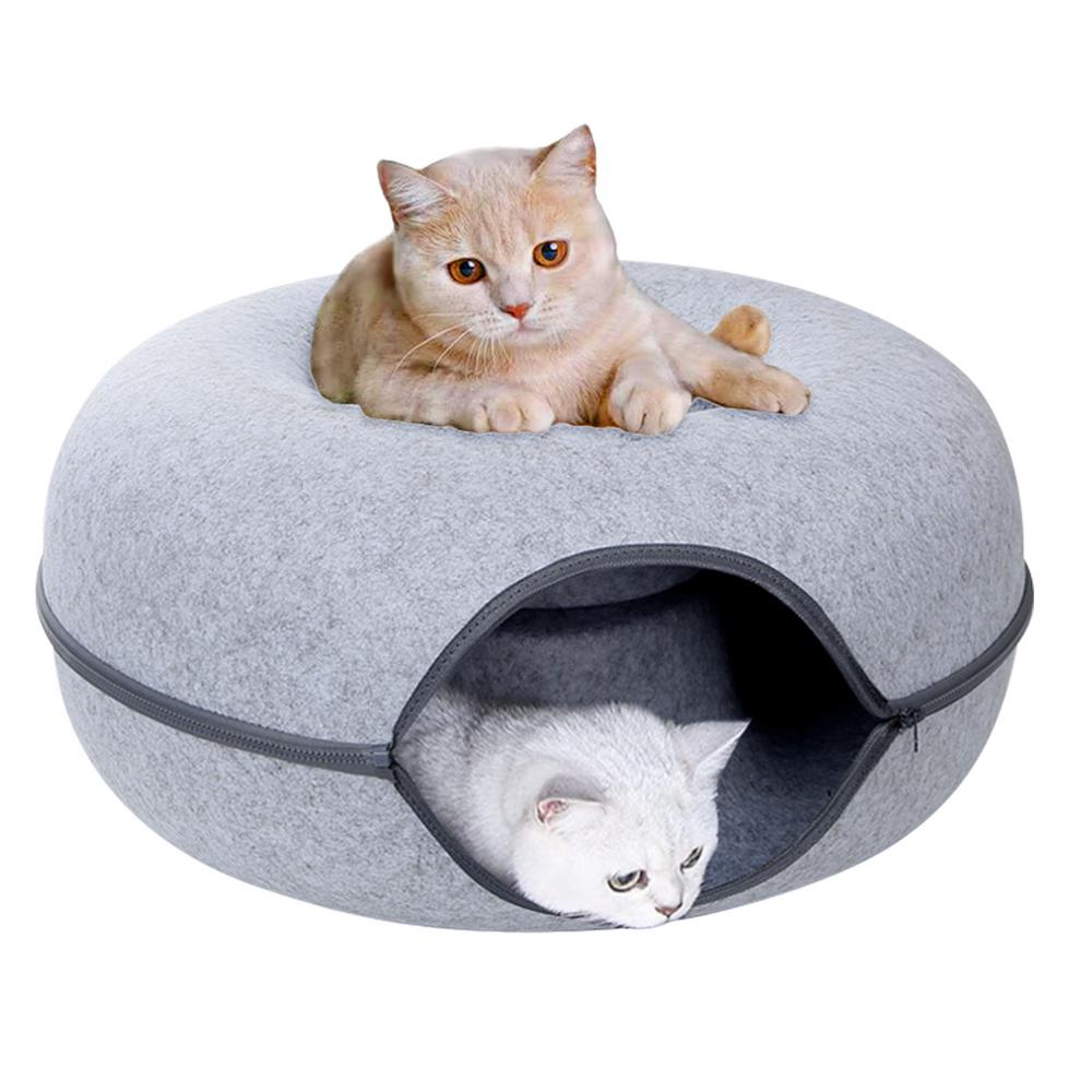 The Homeyla®️ Cat Tunnel Bed