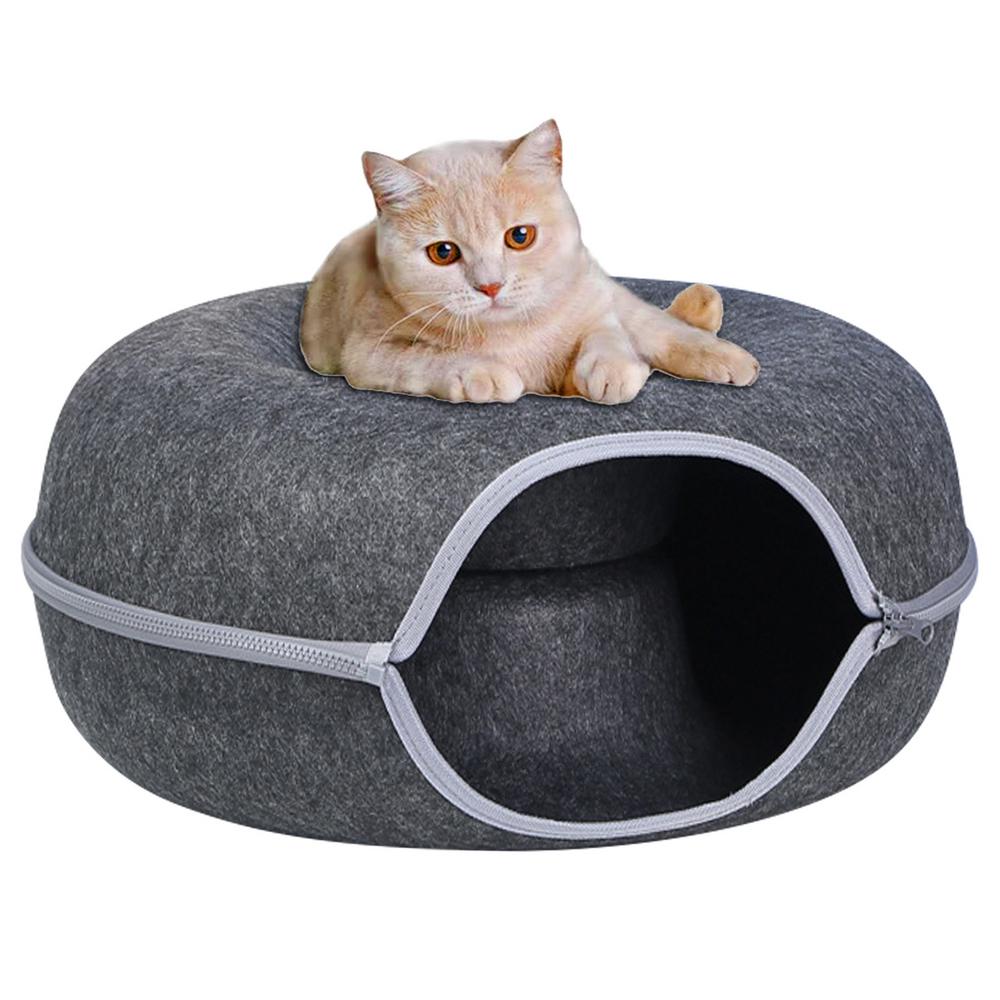 The Homeyla®️ Cat Tunnel Bed